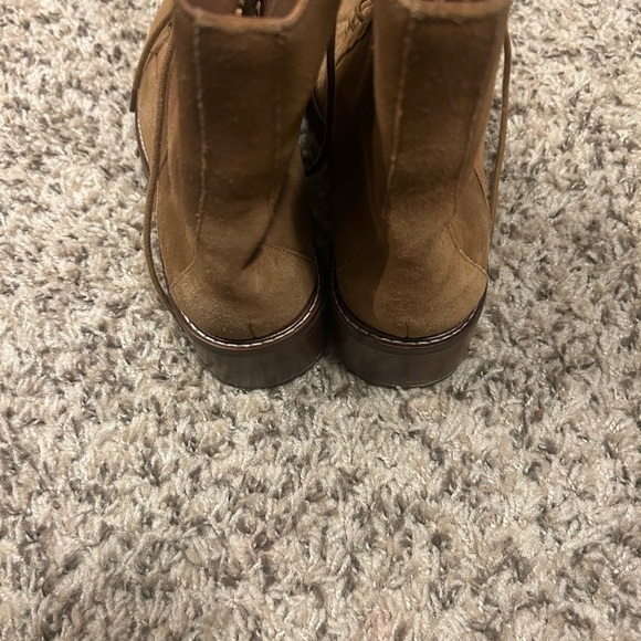 Madewell The Julien Lace-Up Lugsole Boot in Suede Size 10 - Picture 6 of 11
